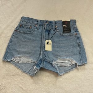 Levi’s 501 Original Cutoff Denim Shorts